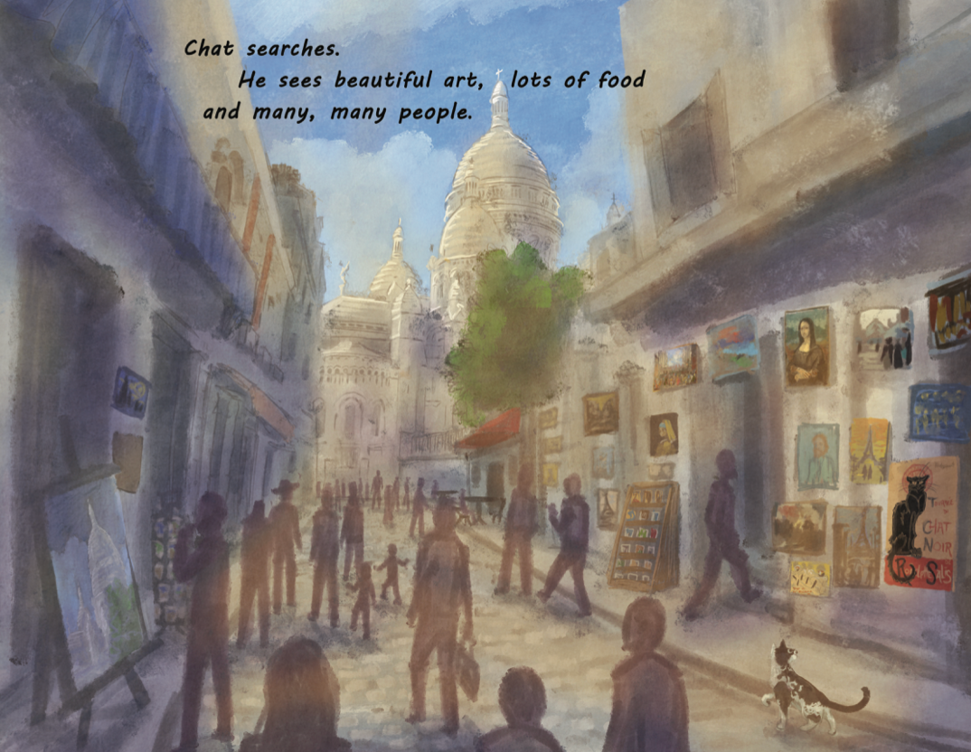 Chat the Cat: Paws in Paris Hardcover