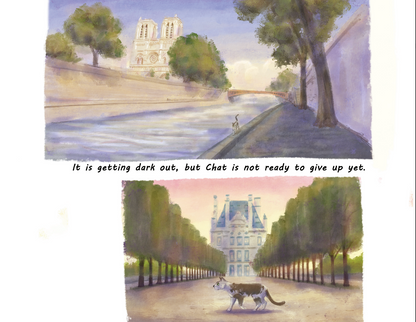 Chat the Cat: Paws in Paris Paperback