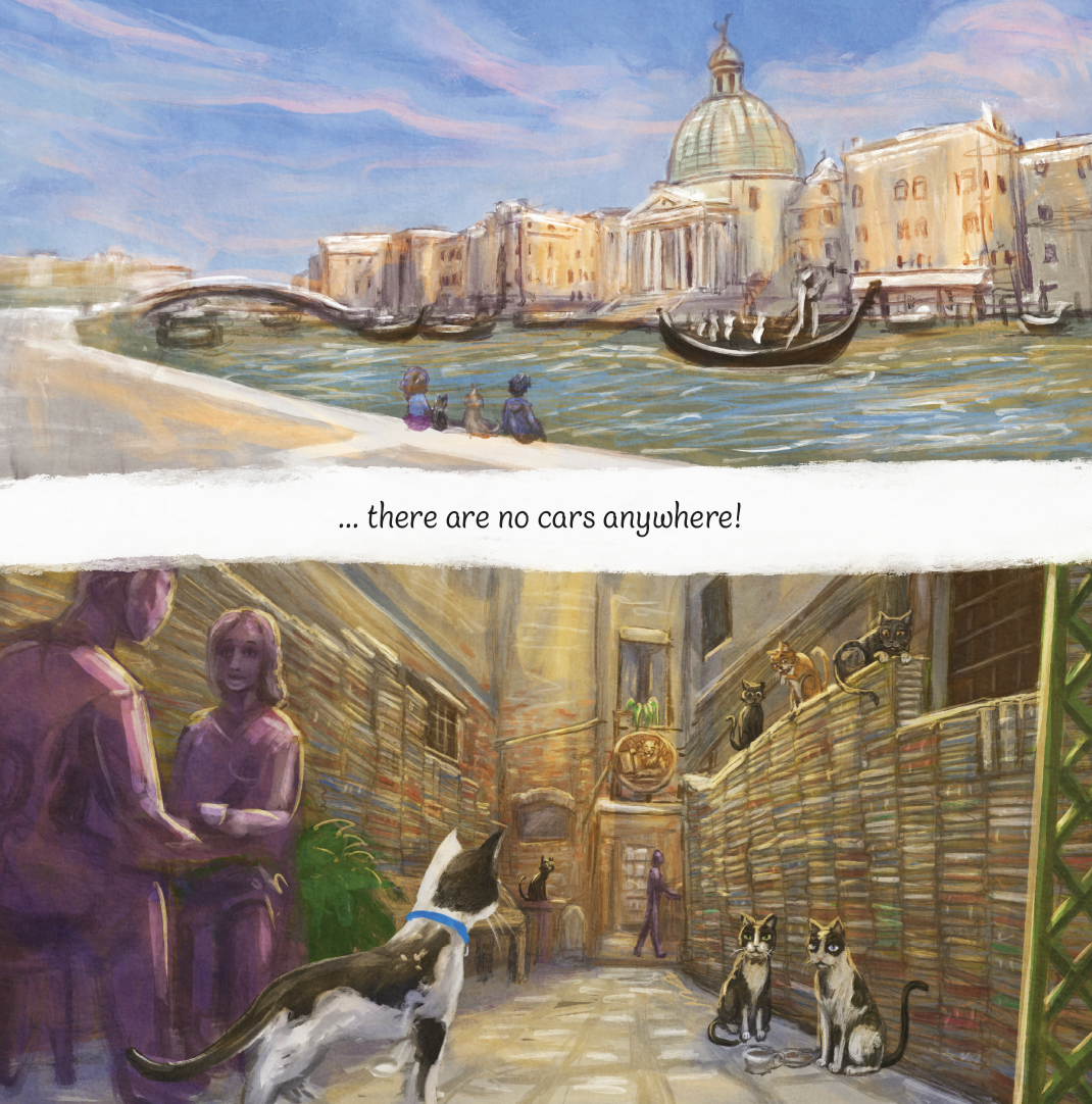 Chat the Cat: Ventures to Venice Paperback