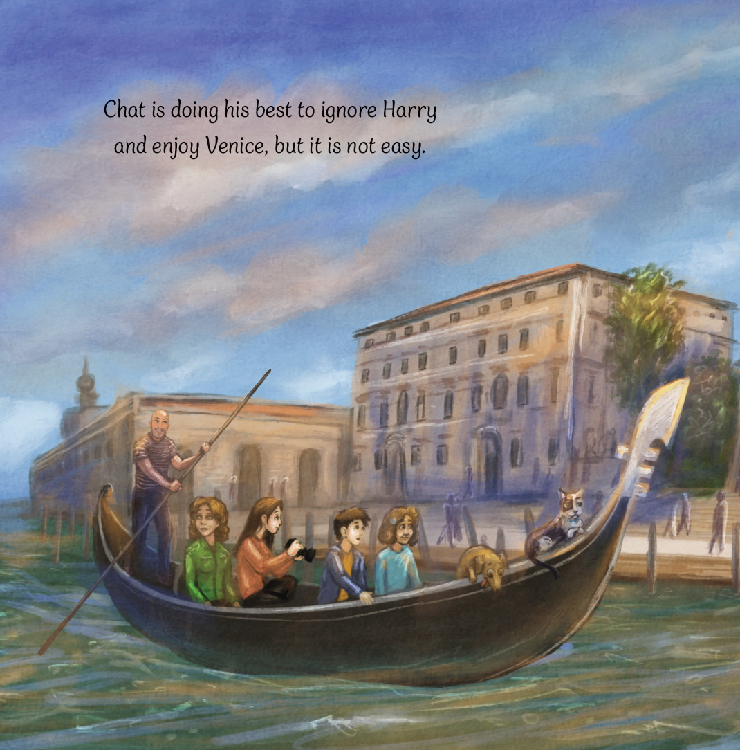 Chat the Cat: Ventures to Venice Paperback