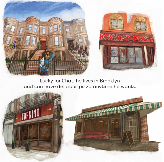 Chat the Cat: Birthday in Brooklyn Hardcover