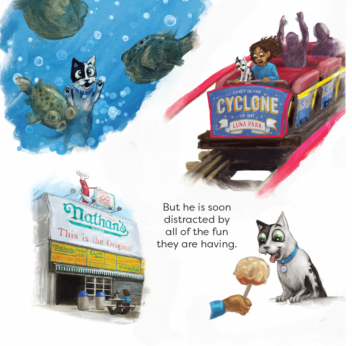 Chat the Cat: Birthday in Brooklyn Hardcover